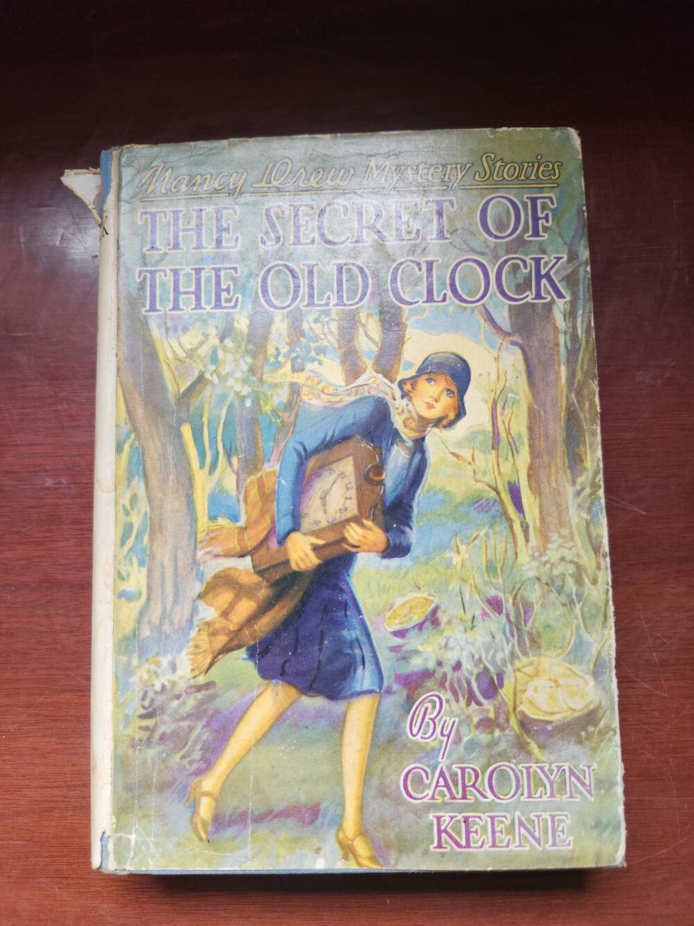 Nancy Drew #1 Secret of the Old Clock Vintage Grosset Dunlap Dust Jacket